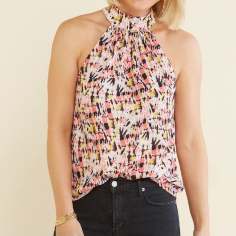 Evereve Peyton Jensen XS Luna Halter Top